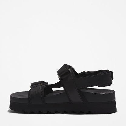 Womens Timberland Santa Monica Sunrise Sandal for Women in Black