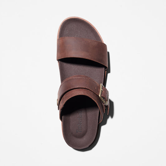 Mens Timberland Amalfi Vibes 2 Band-strap Sandal for Men in Dark Brown