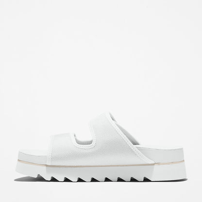 Womens Timberland Santa Monica Sunrise Double-Strap Sandal for Women in White