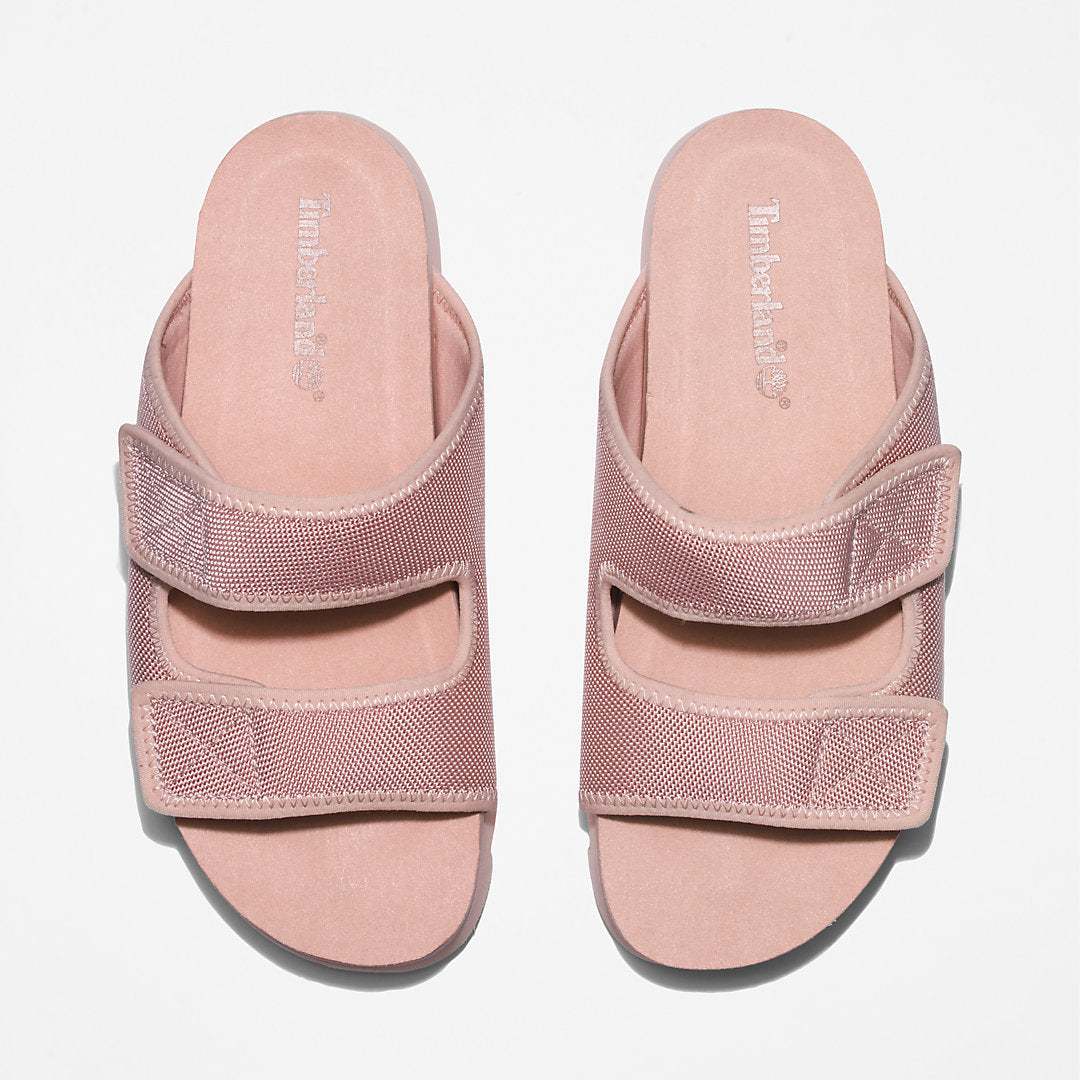 Womens Timberland Santa Monica Sunrise Double-Strap Sandal for Women in Pink