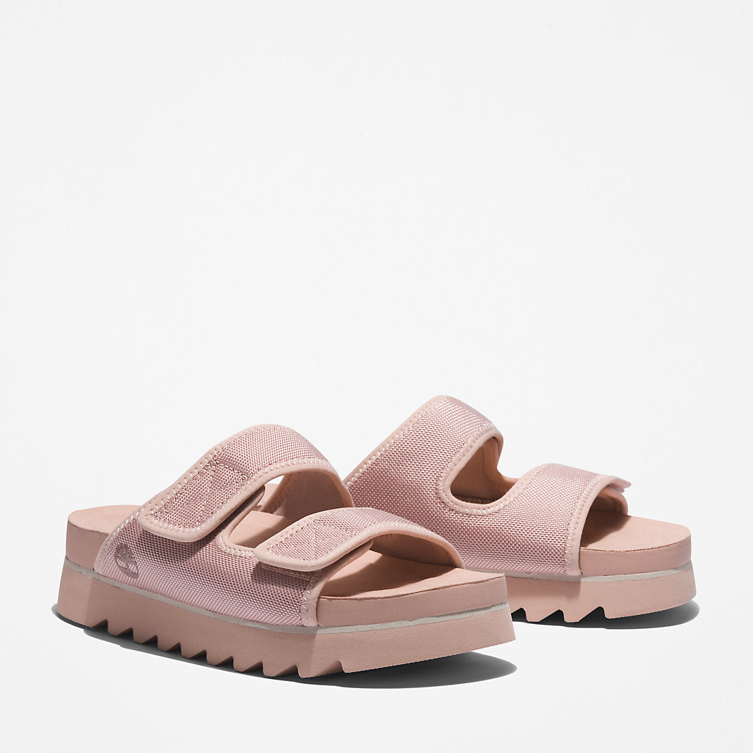 Womens Timberland Santa Monica Sunrise Double-Strap Sandal for Women in Pink