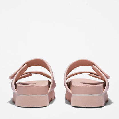 Womens Timberland Santa Monica Sunrise Double-Strap Sandal for Women in Pink