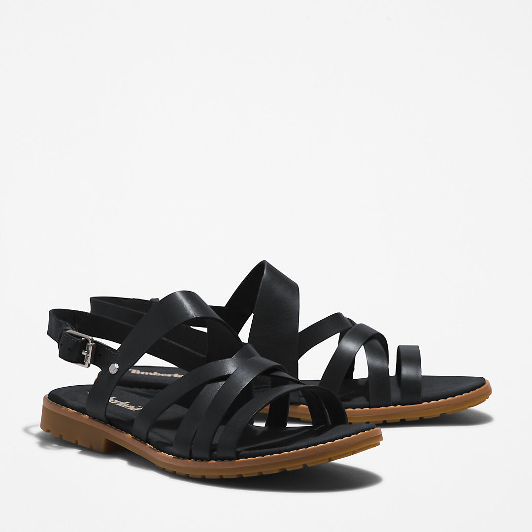 Womens Timberland Chicago Riverside Backstrap Sandal for Women in Black