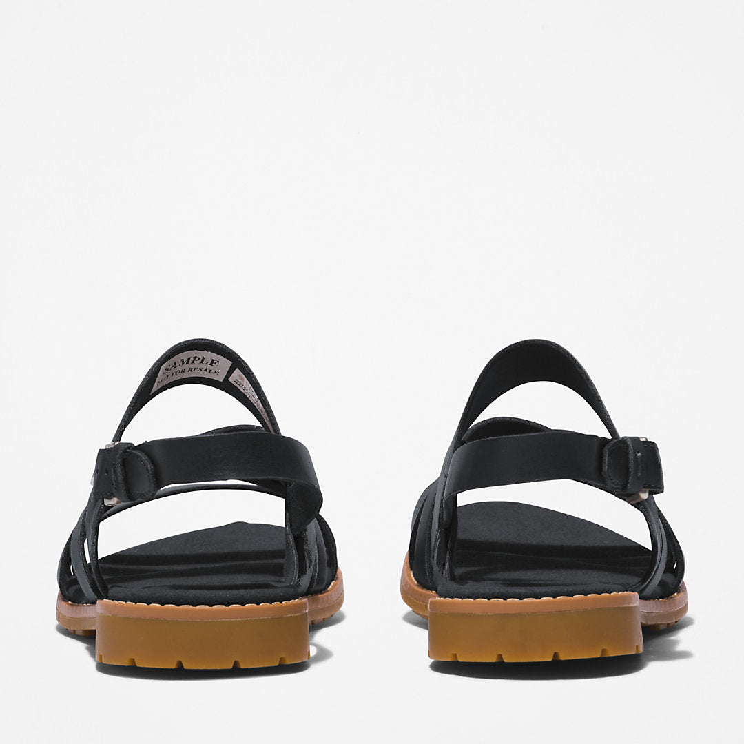 Womens Timberland Chicago Riverside Backstrap Sandal for Women in Black