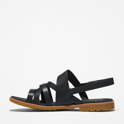 Womens Timberland Chicago Riverside Backstrap Sandal for Women in Black