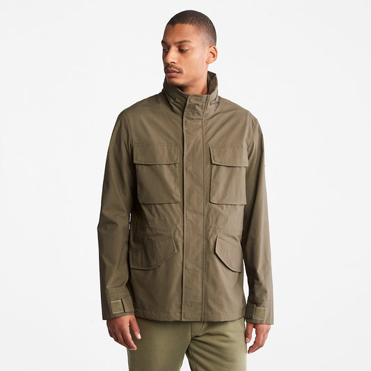 Mens Timberland Outdoor Heritage Field Jacket for Men in Dark Green
