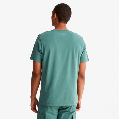 Mens Timberland Camo-Logo T-Shirt for Men in Green