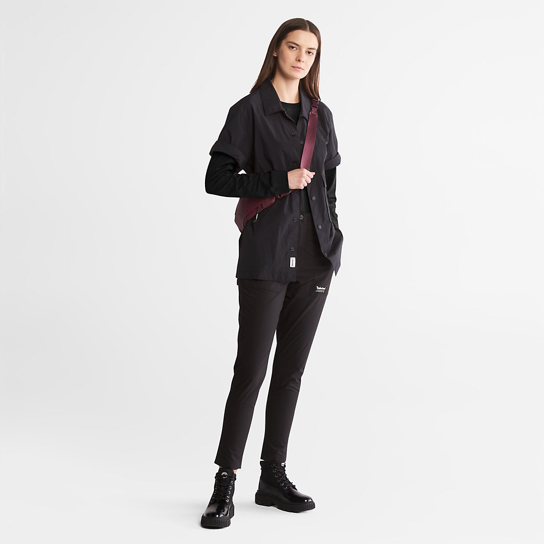 Womens Timberland Anti-Odour Supima® Cotton Long-sleeved T-Shirt for Women in Black