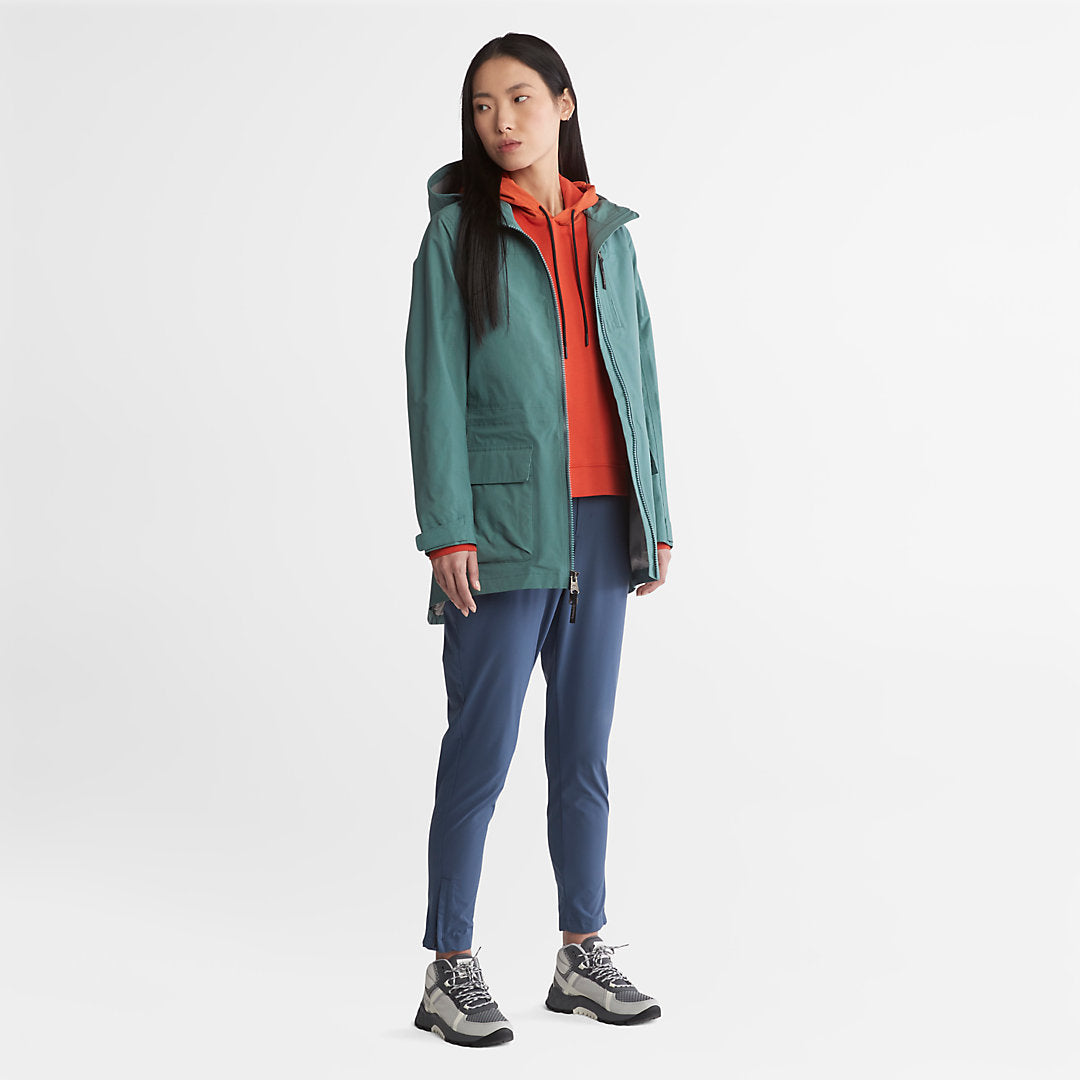 Womens Timberland Waterproof Utility Jacket for Women in Teal