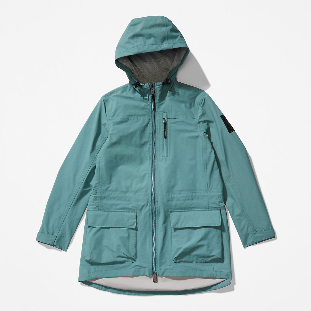 Womens Timberland Waterproof Utility Jacket for Women in Teal