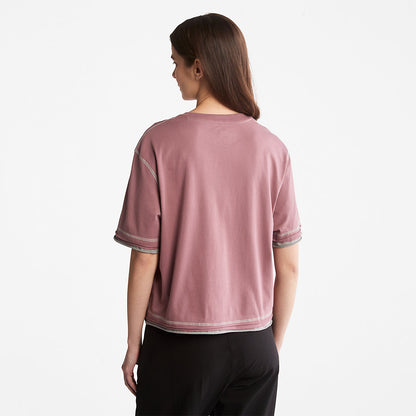 Womens Timberland Anti-Odour Supima® Cotton T-Shirt for Women in Pink