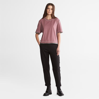 Womens Timberland Anti-Odour Supima® Cotton T-Shirt for Women in Pink