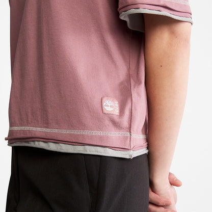 Womens Timberland Anti-Odour Supima® Cotton T-Shirt for Women in Pink