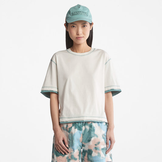 Womens Timberland Anti-Odour Supima® Cotton T-Shirt for Women in White
