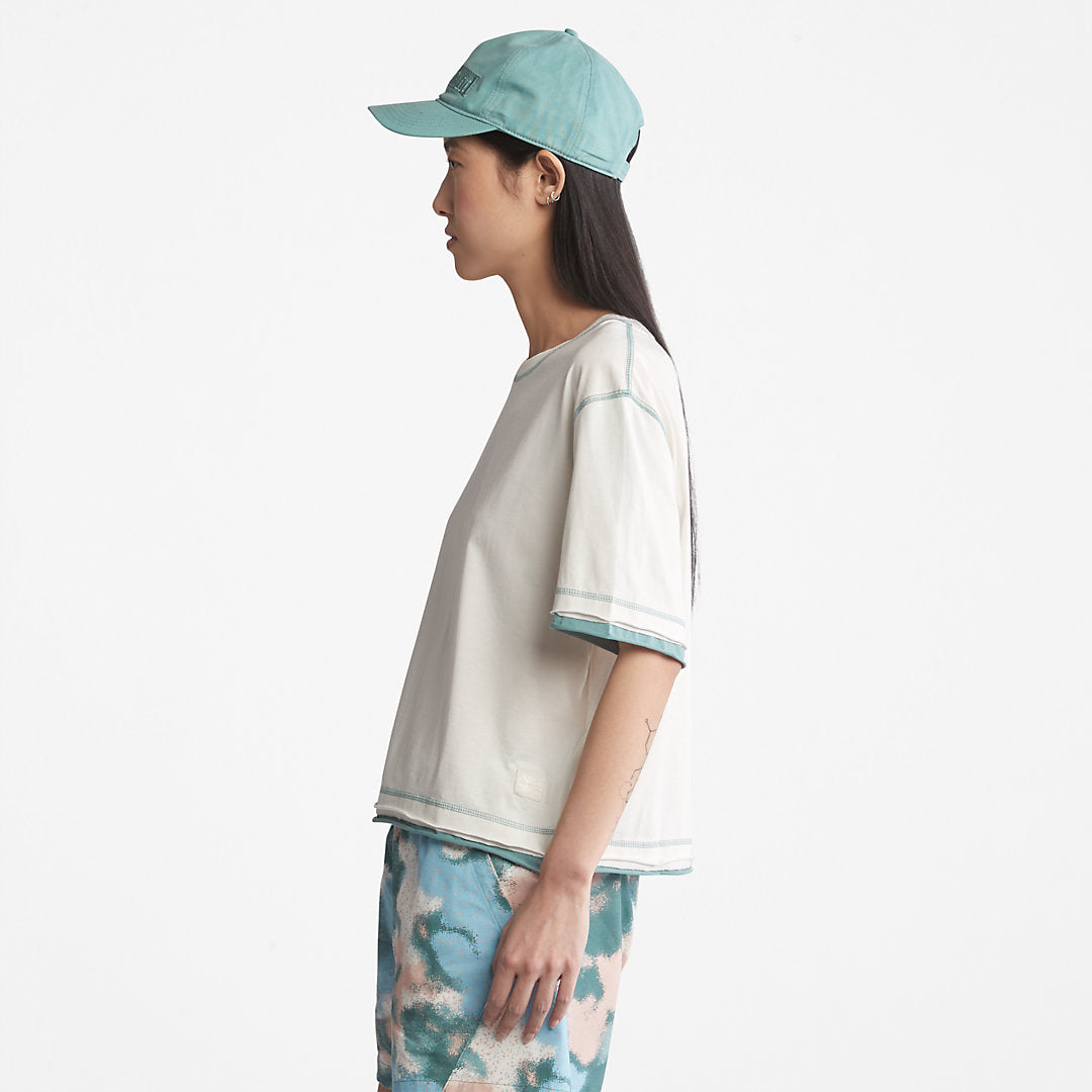 Womens Timberland Anti-Odour Supima® Cotton T-Shirt for Women in White