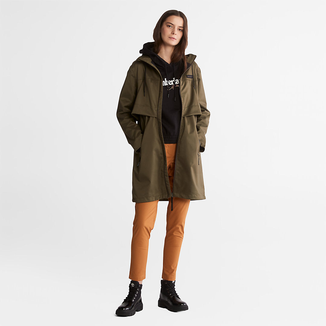 Womens Timberland Established 1973 Logo Hoodie for Women in Black