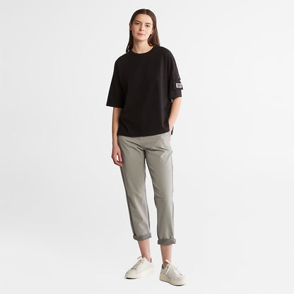 Womens Timberland Progressive Utility Pocket T-Shirt for Women in Black