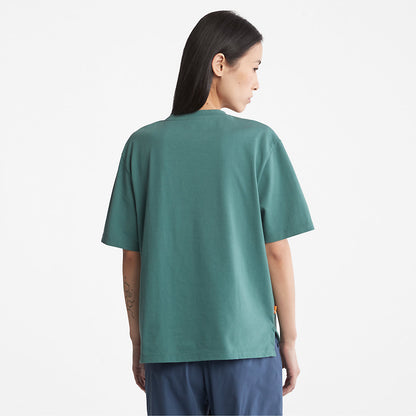 Womens Timberland TimberCHILL™ Pocket T-Shirt for Women in Teal