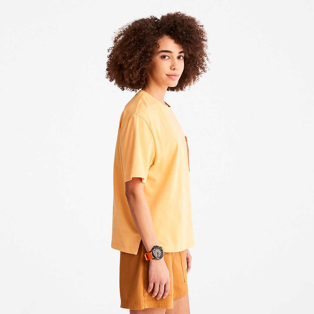 Womens Timberland TimberCHILL™ Pocket T-Shirt for Women in Orange