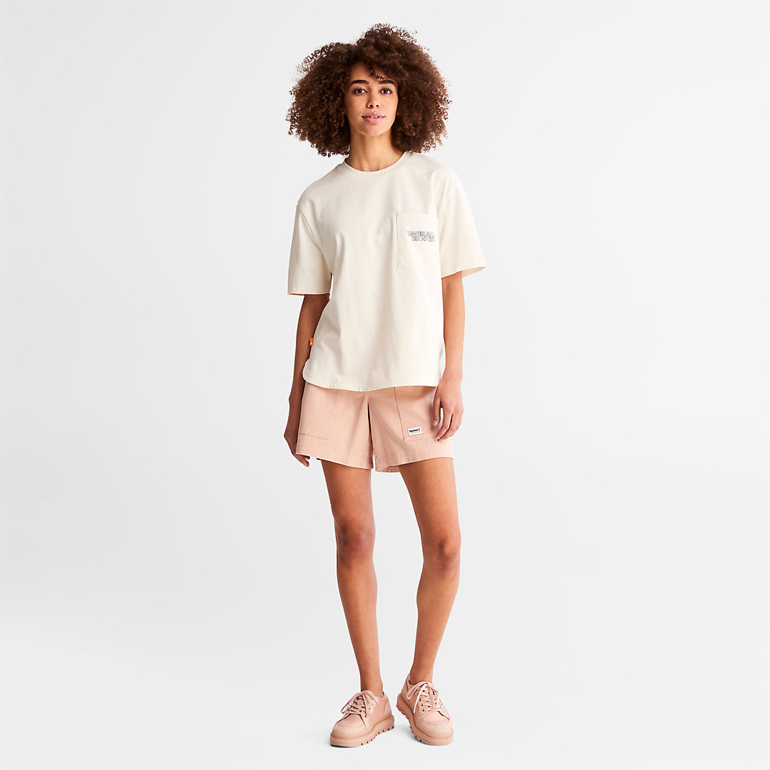 Womens Timberland TimberCHILL™ Pocket T-Shirt for Women in White