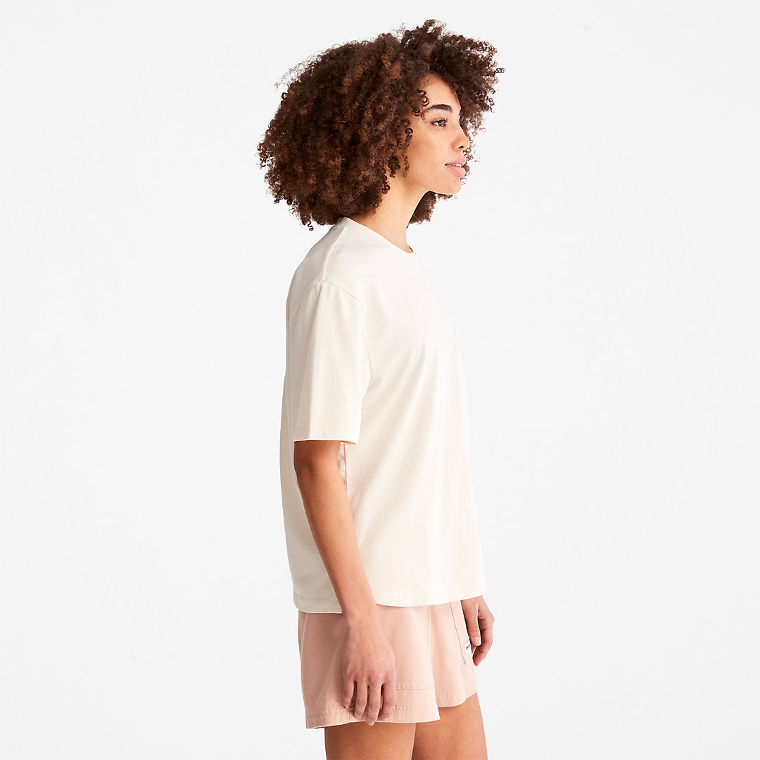 Womens Timberland TimberCHILL™ Pocket T-Shirt for Women in White