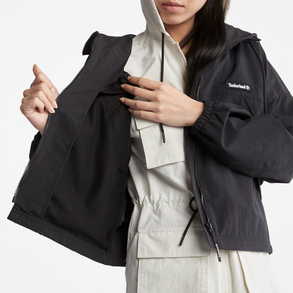 Womens Timberland Progressive Utility Windbreaker for Women in Black