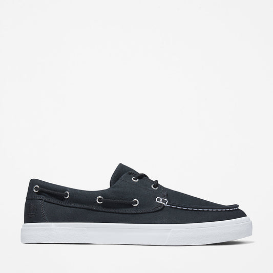 Mens Timberland Union Wharf 2.0 EK+ Boat Shoe for Men in Black