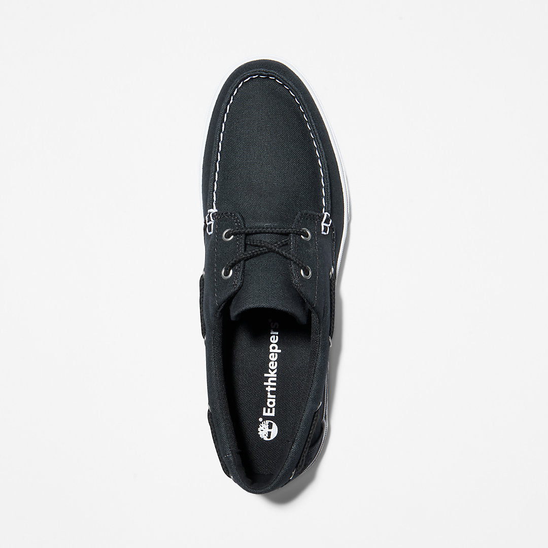 Mens Timberland Union Wharf 2.0 EK+ Boat Shoe for Men in Black