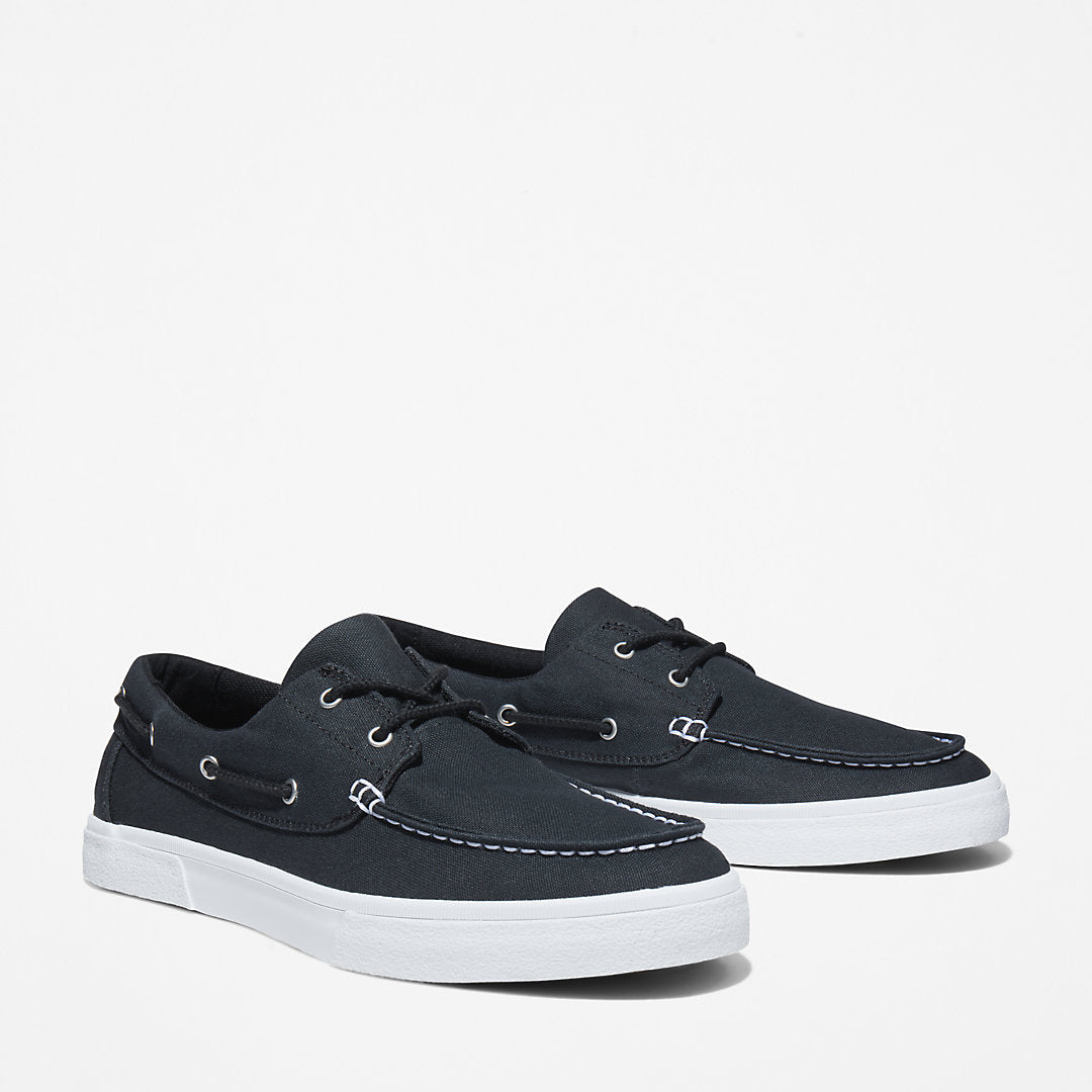 Mens Timberland Union Wharf 2.0 EK+ Boat Shoe for Men in Black