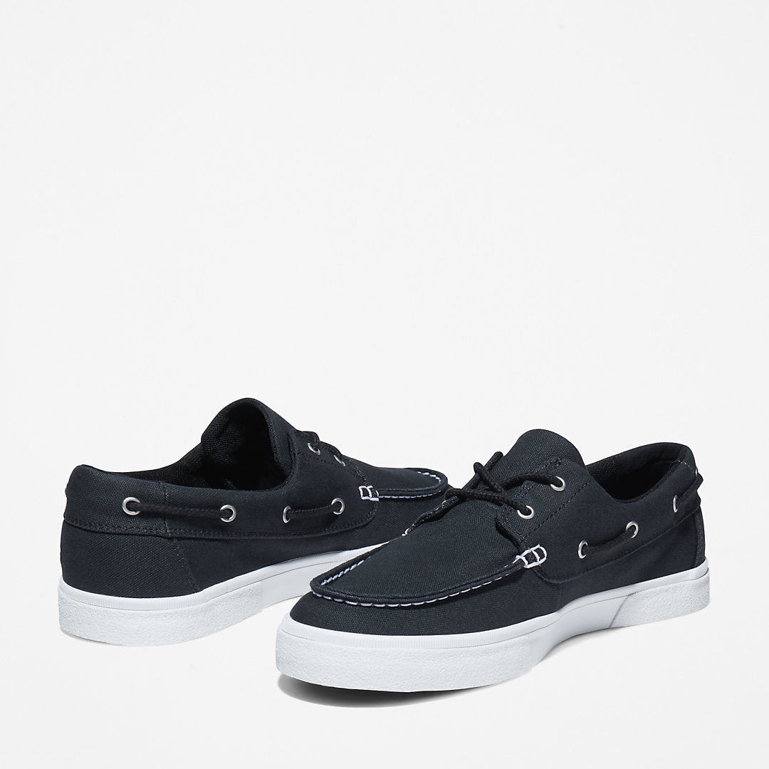 Mens Timberland Union Wharf 2.0 EK+ Boat Shoe for Men in Black