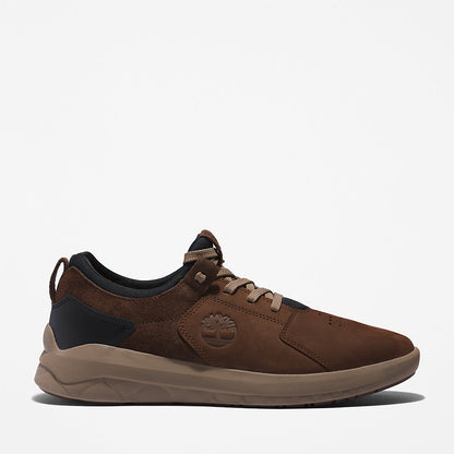 Mens Timberland Bradstreet Ultra Leather Trainer for Men in Dark Brown