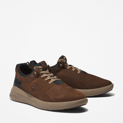Mens Timberland Bradstreet Ultra Leather Trainer for Men in Dark Brown