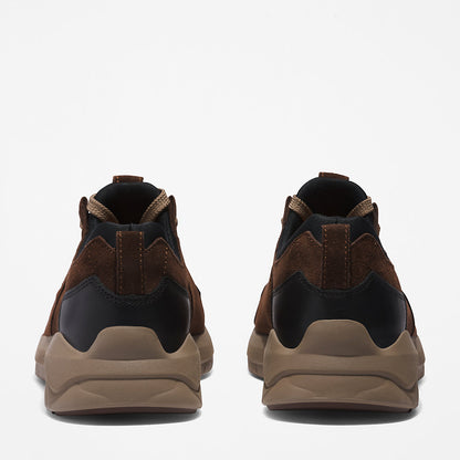 Mens Timberland Bradstreet Ultra Leather Trainer for Men in Dark Brown