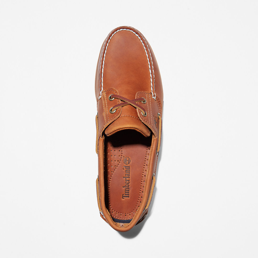 Mens Timberland Classic Boat Shoe for Men in Orange