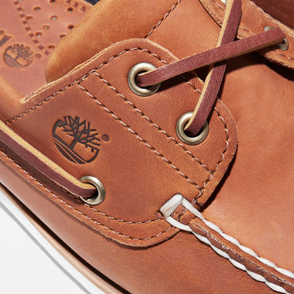 Mens Timberland Classic Boat Shoe for Men in Orange