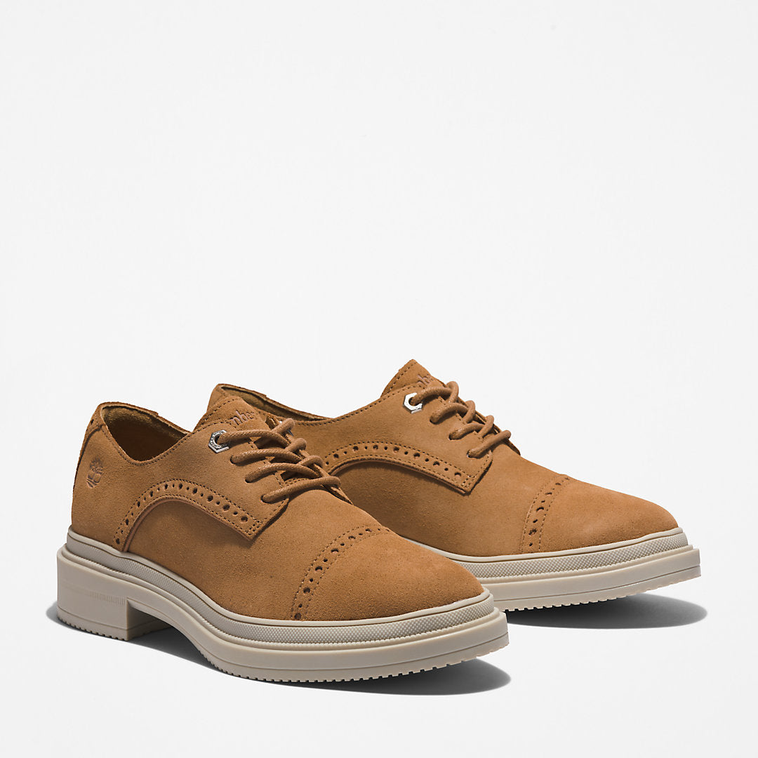 Womens Timberland Lisbon Lane Brogue Oxford Shoe for Women in Beige