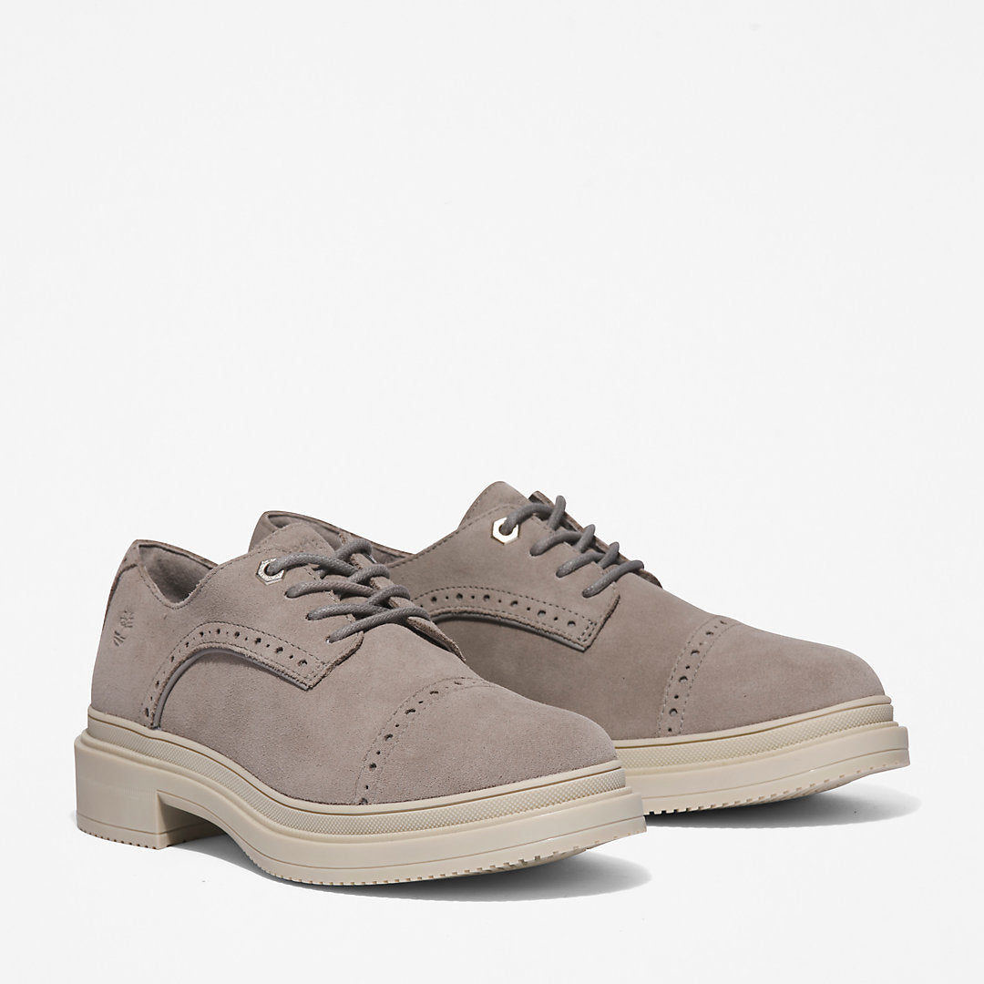 Womens Timberland Lisbon Lane Brogue Oxford Shoe for Women in Grey