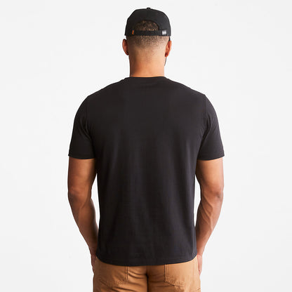Mens Timberland Timberland PRO® Textured Graphic T-Shirt for Men in Black