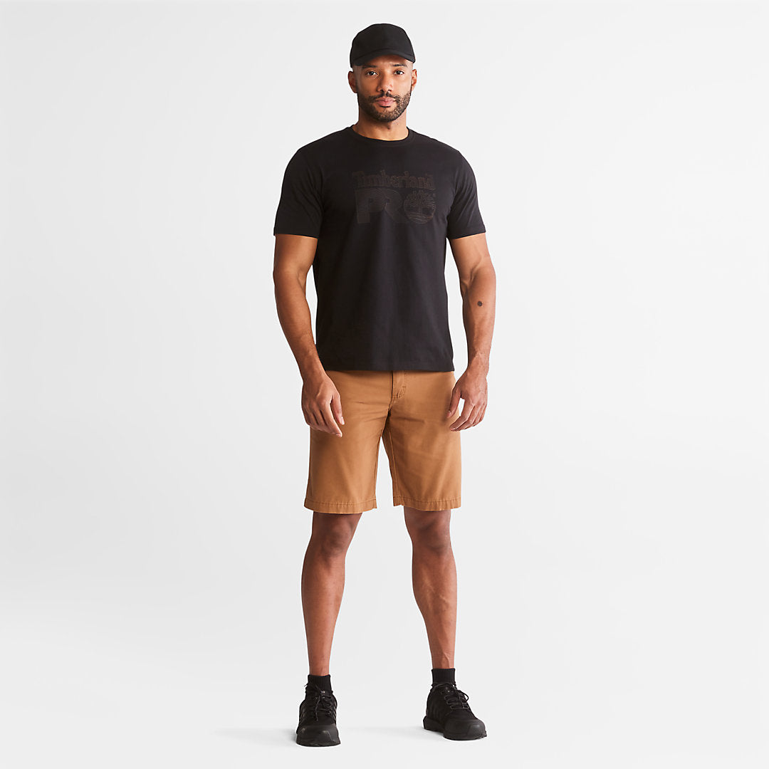 Mens Timberland Timberland PRO® Textured Graphic T-Shirt for Men in Black
