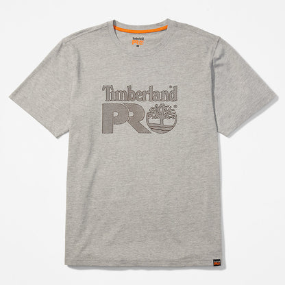Mens Timberland Timberland PRO® Textured Graphic T-Shirt for Men in Grey