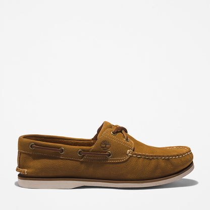 Mens Timberland Classic EK+ Boat Shoe for Men in Light Brown