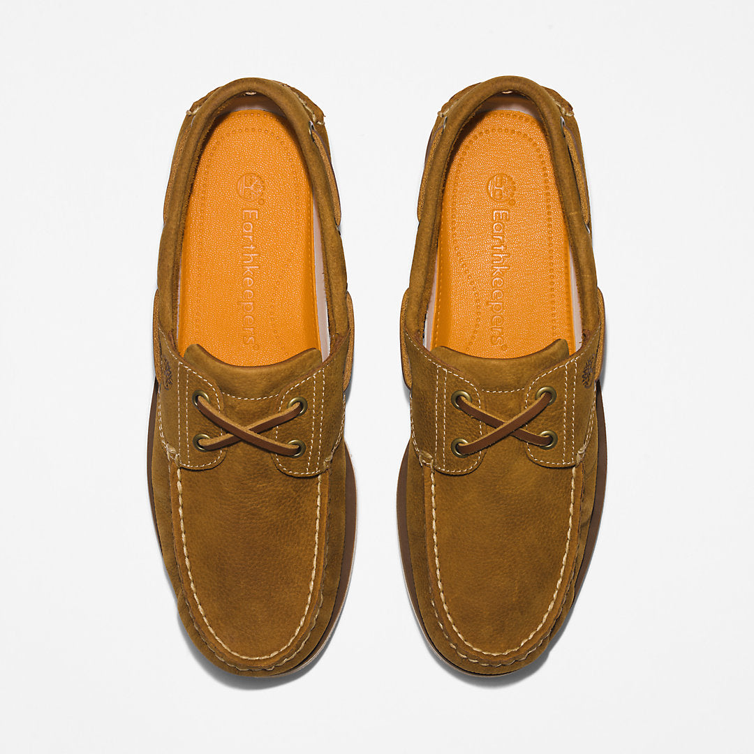 Mens Timberland Classic EK+ Boat Shoe for Men in Light Brown