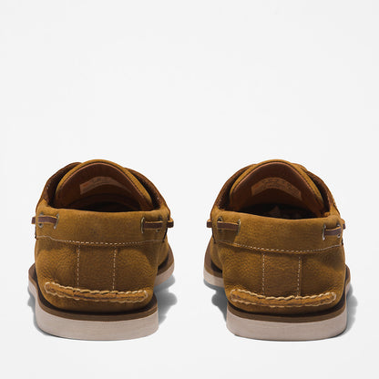 Mens Timberland Classic EK+ Boat Shoe for Men in Light Brown