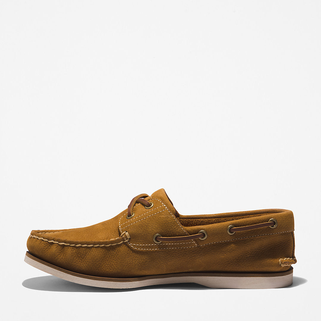 Mens Timberland Classic EK+ Boat Shoe for Men in Light Brown
