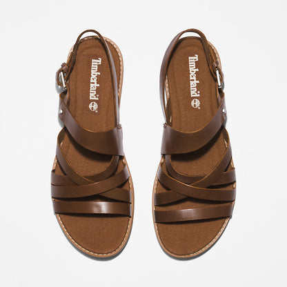 Womens Timberland Chicago Riverside Backstrap Sandal for Women in Brown