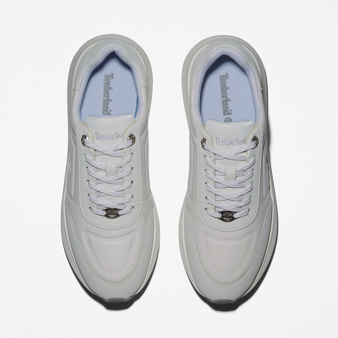 Womens Timberland Seoul City Leather Trainer for Women in White