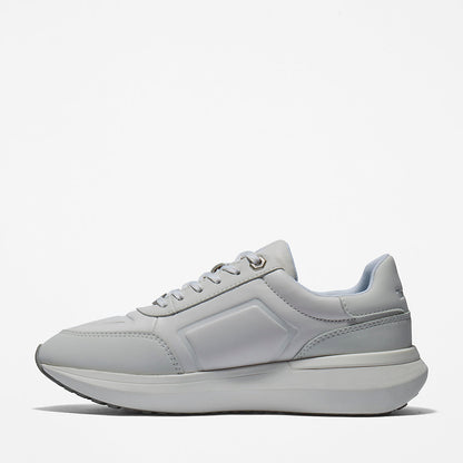 Womens Timberland Seoul City Leather Trainer for Women in White