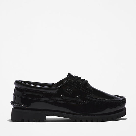 Womens Timberland Timberland® Noreen 3-Eye Boat Shoe for Women in Black