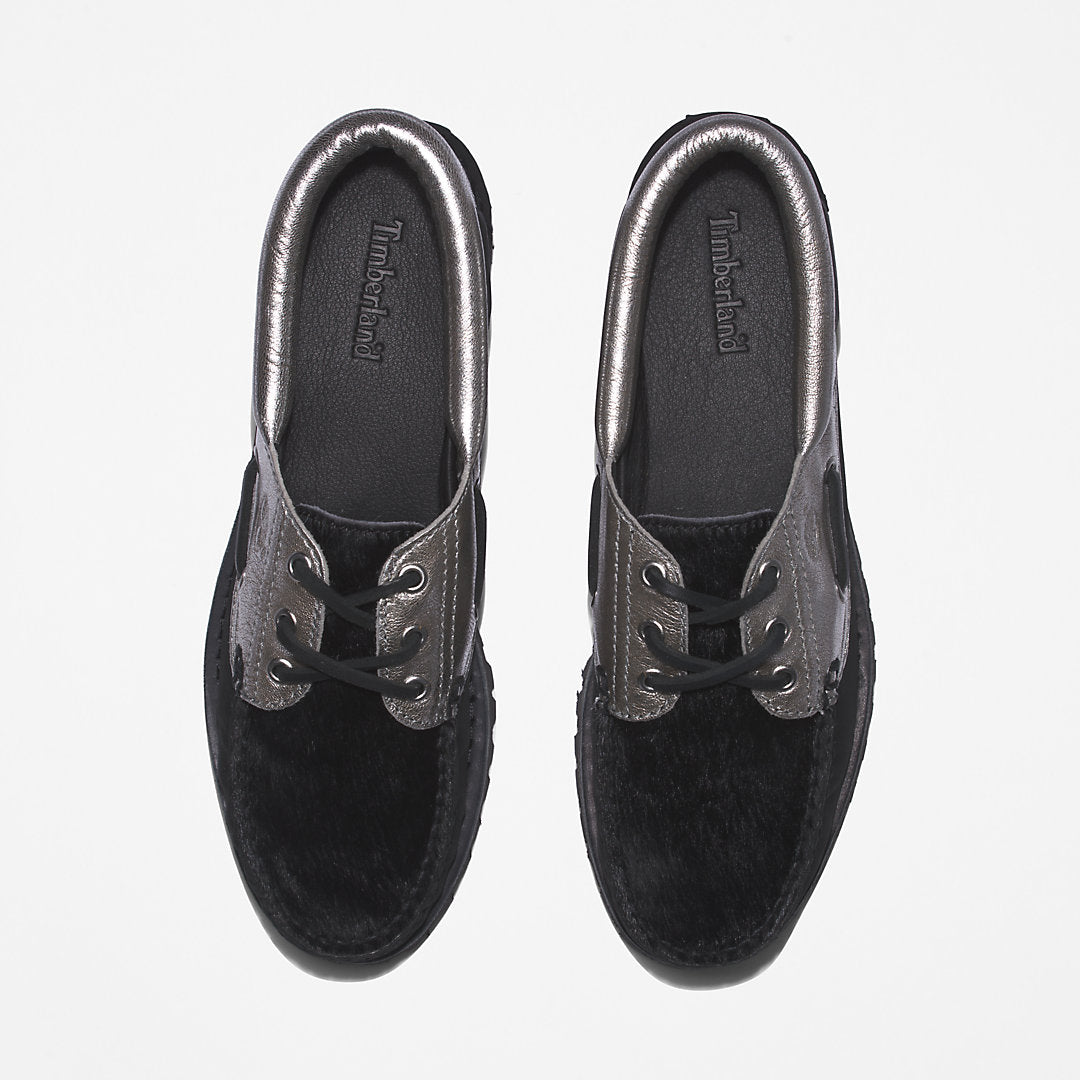 Womens Timberland Timberland® Noreen 3-Eye Boat Shoe for Women in Silver