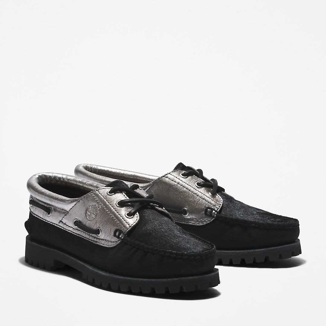 Womens Timberland Timberland® Noreen 3-Eye Boat Shoe for Women in Silver